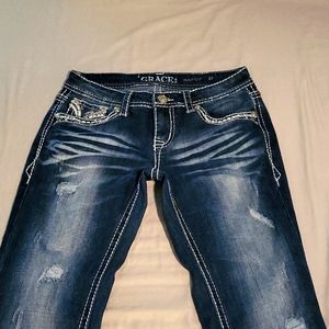 Grace blue jeans, size 27